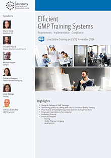 Efficient GMP Training Systems - Live Online Training