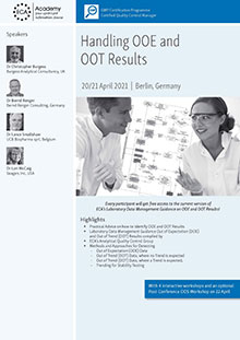 Handling OOE and OOT Results AND post-conference OOS Workshop