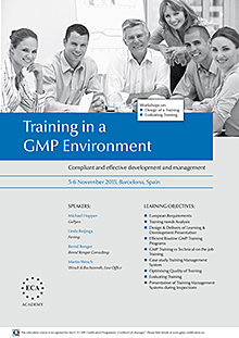 Training in a GMP Environment