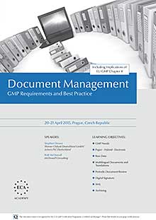 Document Management - GMP Requirements and Best Practice