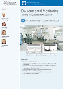 Environmental Monitoring - Trending, Analysis and Data Management - Live Online Training