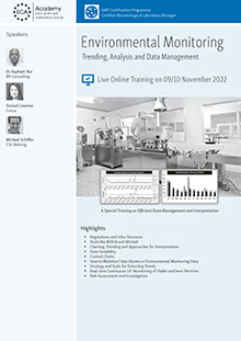Environmental Monitoring - Trending, Analysis and Data Management - Live Online Training