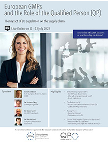 European GMPs and the Role of the Qualified Person (QP) (Day 1 and 2) – Live Online Training