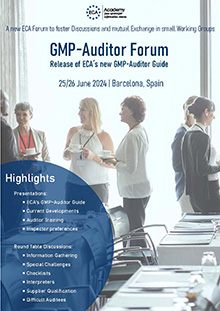 GMP-Auditor Forum