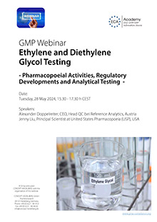 Ethylene and Diethylene Glycol Testing - Live Webinar