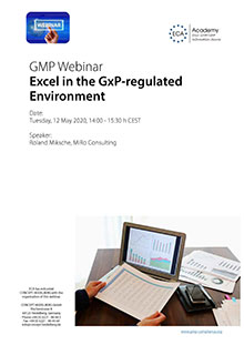 Excel in the GxP-regulated Environment - Webinar Recording