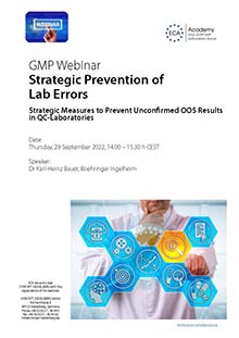 Strategic Prevention of Lab Errors - Live Webinar
