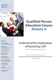 Qualified Person Education Course Module A